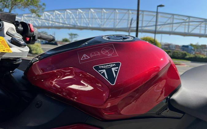 2025 Triumph Daytona 660 Red/Black