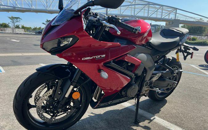 2025 Triumph Daytona 660 Red/Black