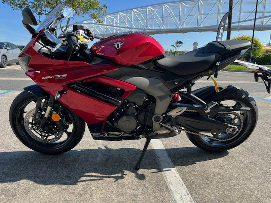 2025 Triumph Daytona 660 Red/Black