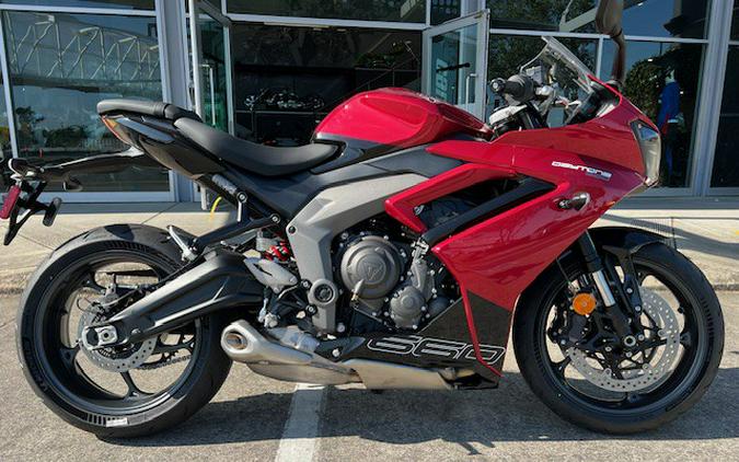 2025 Triumph Daytona 660 Red/Black