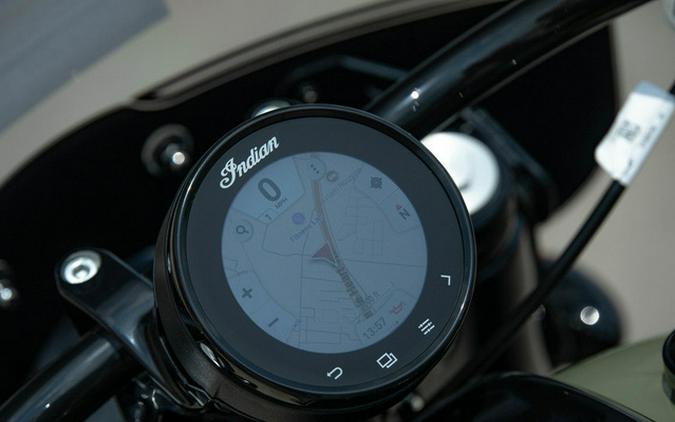 2025 Indian Super Chief Dark Horse Moss Green