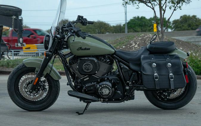 2025 Indian Super Chief Dark Horse Moss Green