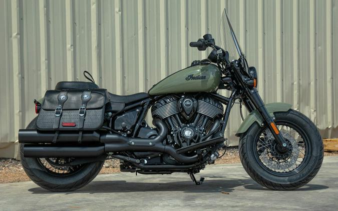 2025 Indian Super Chief Dark Horse Moss Green