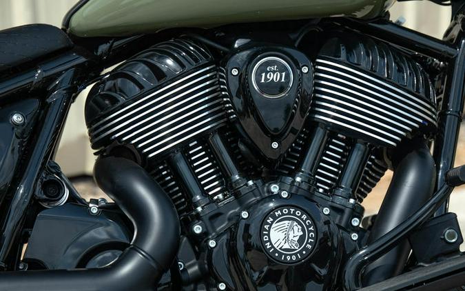 2025 Indian Motorcycle® Super Chief® Dark Horse® Moss Green