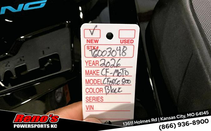 2026 CFMOTO CFORCE 800 Touring