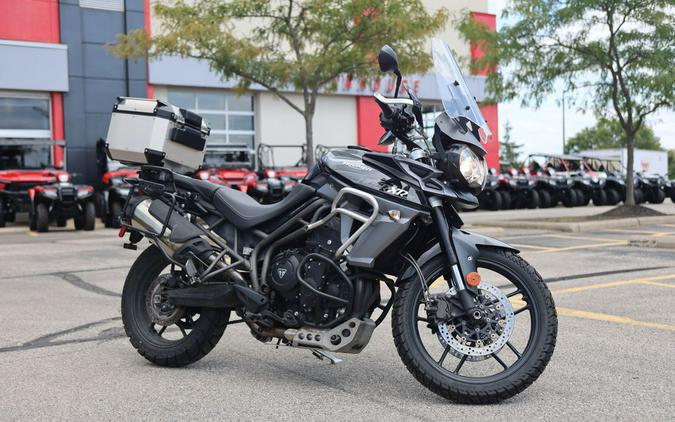 2017 Triumph Tiger 800 XRX Low Jet Black