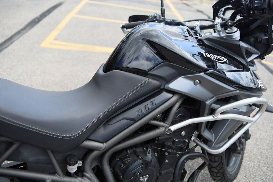 2017 Triumph Tiger 800 XRX Low Jet Black