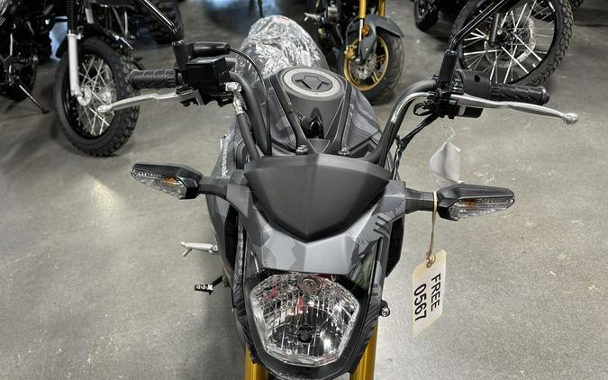 2024 Kawasaki Z125 PRO Cypher Camo Gray Matte/Metallic Matte Carbon Gray