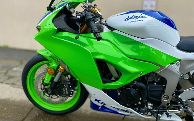 2024 Kawasaki Ninja® ZX™-6R 40th Anniversary Edition ABS