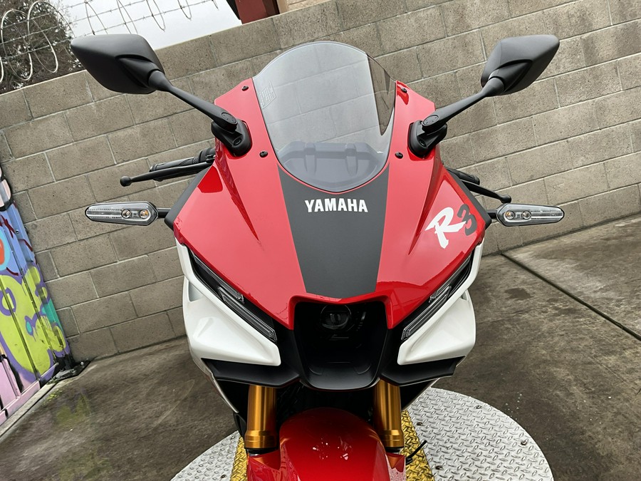 2026 Yamaha YZF-R3 ABS 70th Anniversary Edition