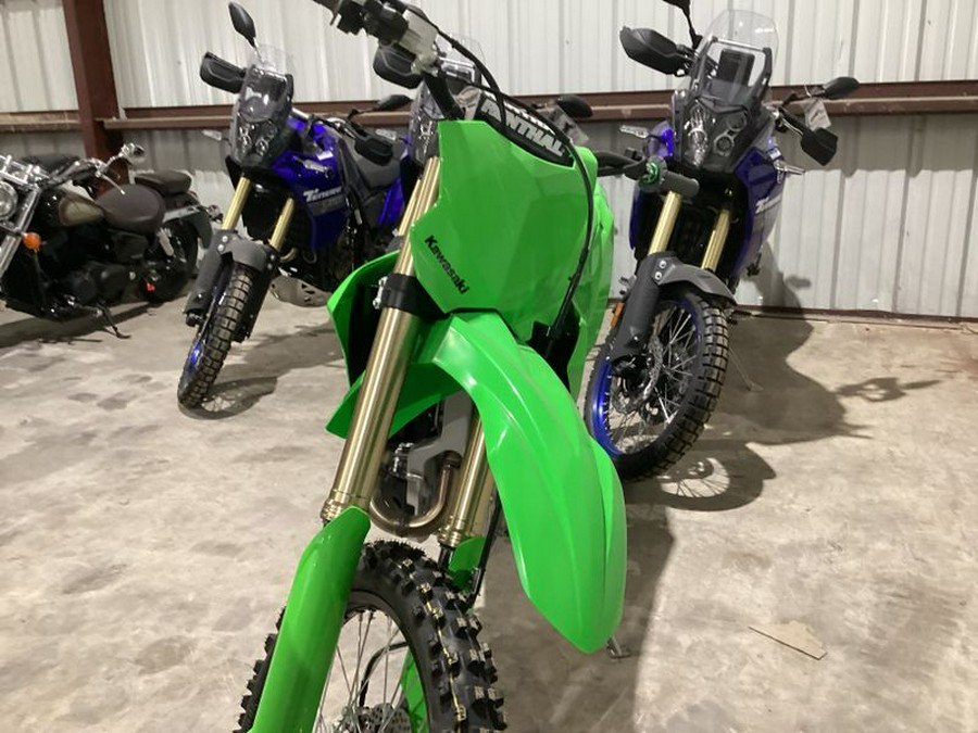 New 2024 KAWASAKI KX450X LIME GREEN