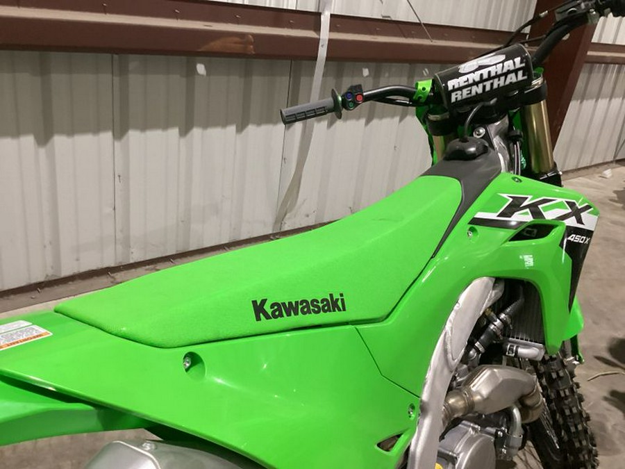 New 2024 KAWASAKI KX450X LIME GREEN