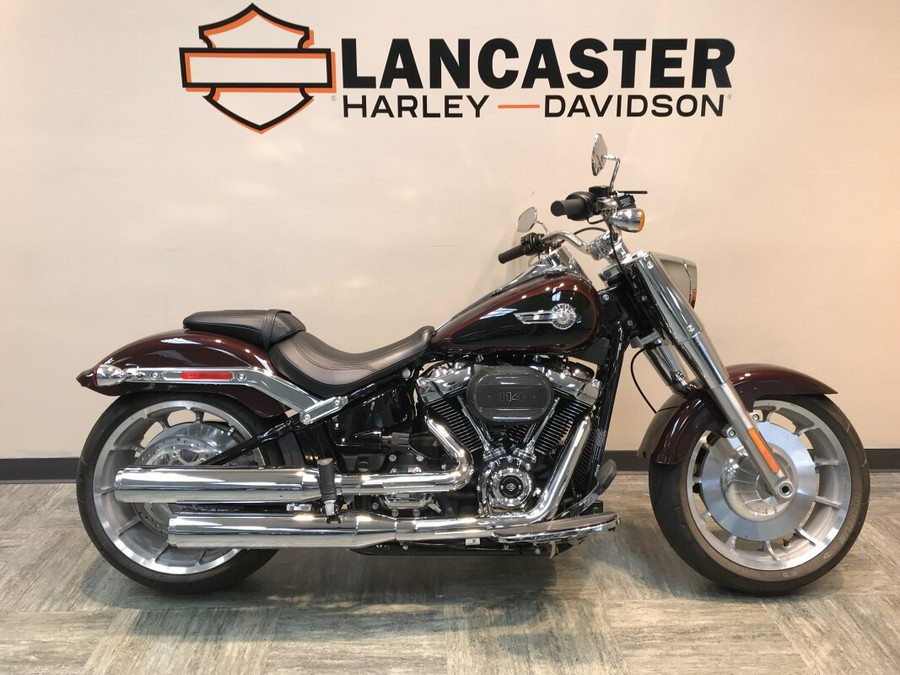 2022 Harley-Davidson Fat Boy 114 Midnight Crimson