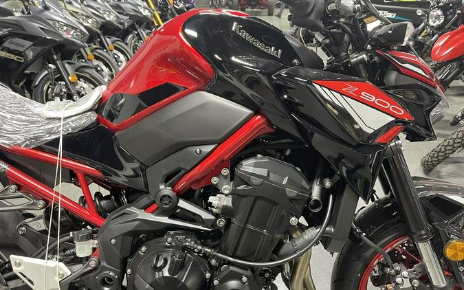 2024 Kawasaki Z900 ABS Candy Persimmon Red/Ebony