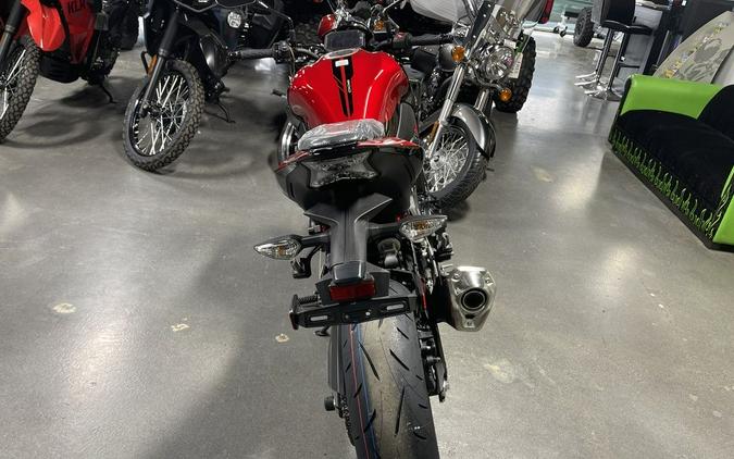 2024 Kawasaki Z900 ABS Candy Persimmon Red/Ebony