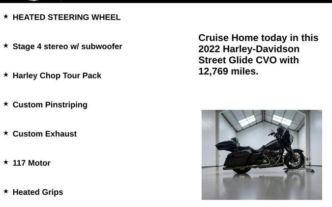 2022 Harley-Davidson Street Glide CVO
