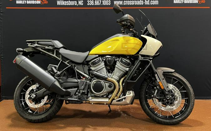 2023 Harley-Davidson Pan America™ 1250 Special Industrial Yellow / White Sand w/Laced Wh