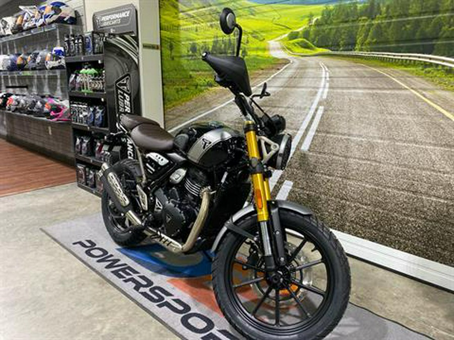 2025 Triumph Scrambler 400 X