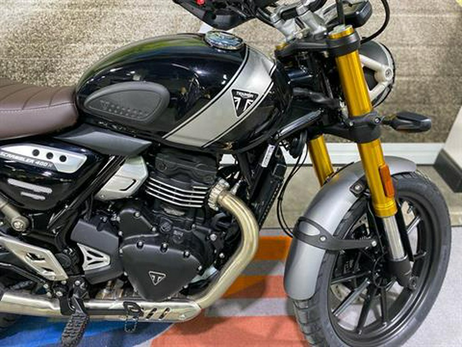 2025 Triumph Scrambler 400 X