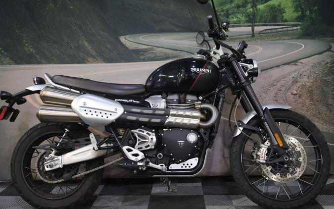 2021 Triumph Scrambler 1200 XC Jet Black/Matte Black