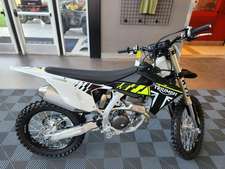 2024 Triumph TF 250-X Racing/Yellow/Black/White