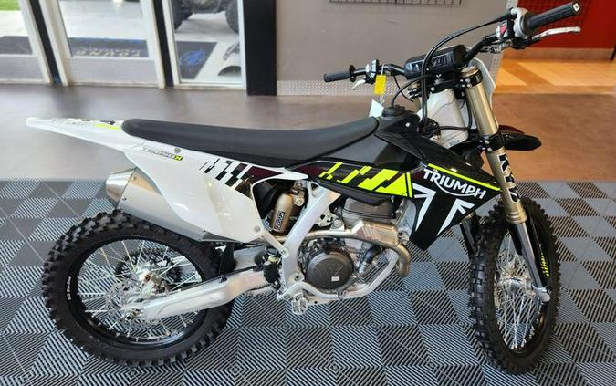 2024 Triumph TF 250-X Racing/Yellow/Black/White