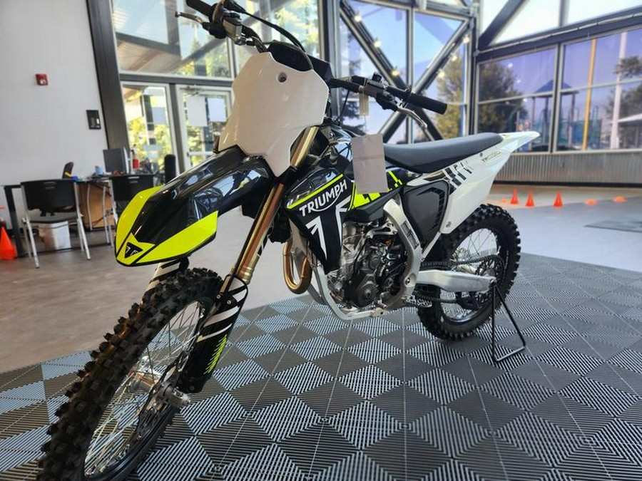 2024 Triumph TF 250-X Racing/Yellow/Black/White