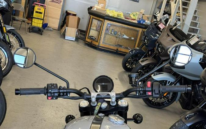 2025 Triumph Scrambler 1200 X Ash Grey