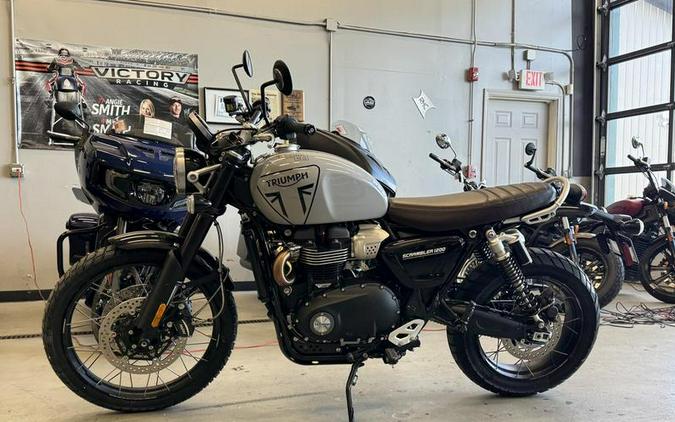 2025 Triumph Scrambler 1200 X Ash Grey