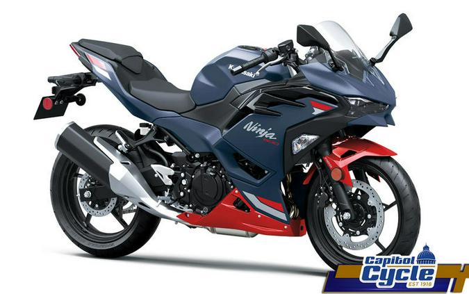 2026 Kawasaki Ninja® 500 ABS Metallic Matte Twilight Blue