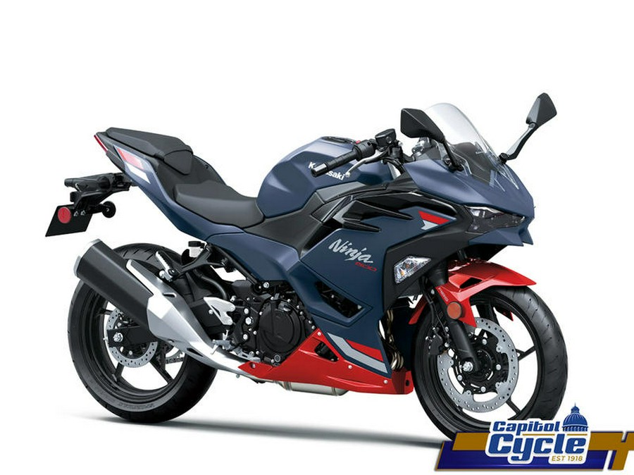 2026 Kawasaki Ninja® 500 ABS Metallic Matte Twilight Blue