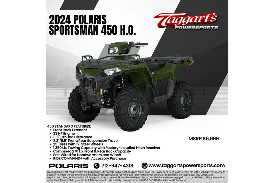 2024 Polaris Industries Sportsman® 450 H.O. Base