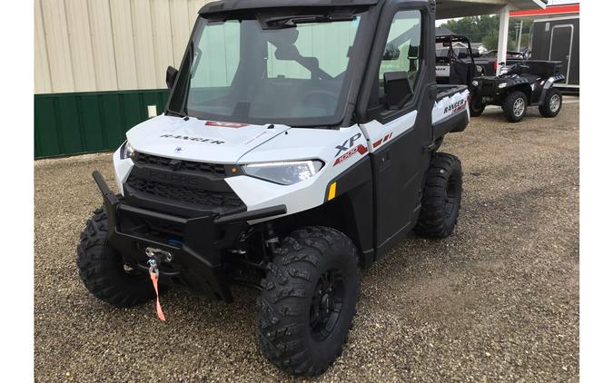 2023 Polaris Industries RANGER XP 1000 NorthStar Trail Boss Ghost White/Perf Red - RIDE COMMAND Package