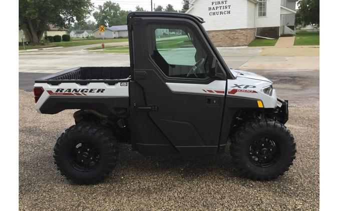 2023 Polaris Industries RANGER XP 1000 NorthStar Trail Boss Ghost White/Perf Red - RIDE COMMAND Package