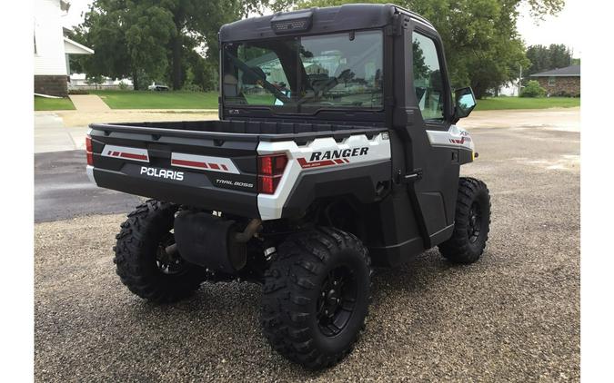 2023 Polaris Industries RANGER XP 1000 NorthStar Trail Boss Ghost White/Perf Red - RIDE COMMAND Package