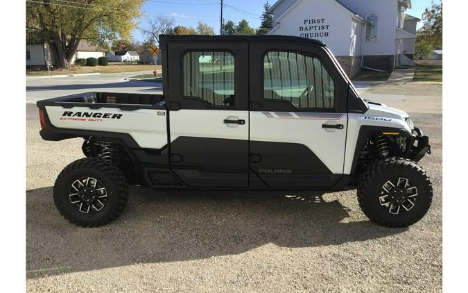 2025 Polaris Ranger® Crew XD 1500 NorthStar Edition Ultimate- GHOST WHITE