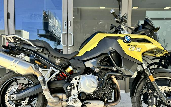 2019 BMW F 750 GS Austin Yellow Metallic Premium