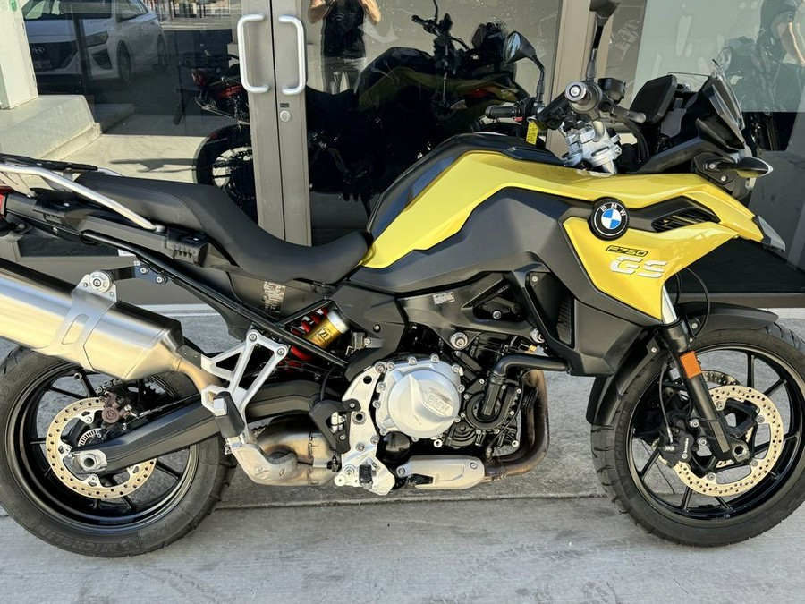 2019 BMW F 750 GS Austin Yellow Metallic Premium