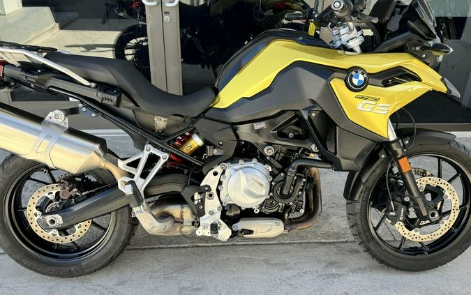 2019 BMW F 750 GS Austin Yellow Metallic Premium