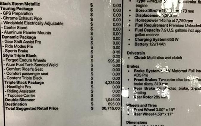 2026 BMW R 1300 GS Adventure