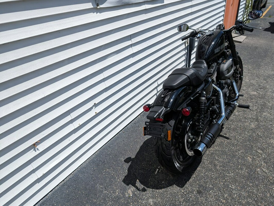 2016 Harley-Davidson Roadster Vivid Black & Charcoal Denim Pinstripe