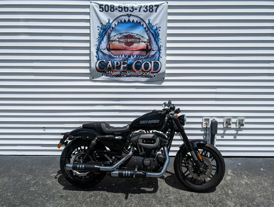 2016 Harley-Davidson Roadster Vivid Black & Charcoal Denim Pinstripe