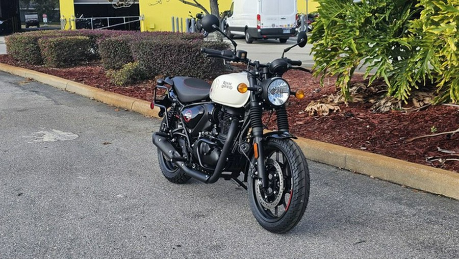2024 Royal Enfield Hunter 350 Dapper White 350