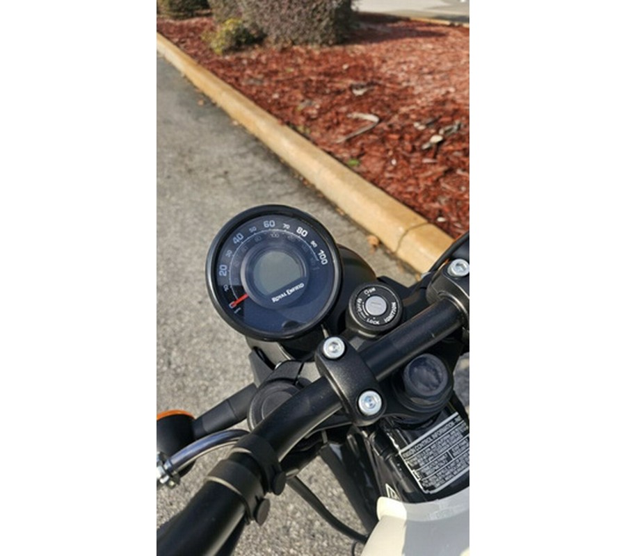 2024 Royal Enfield Hunter 350 Dapper White 350