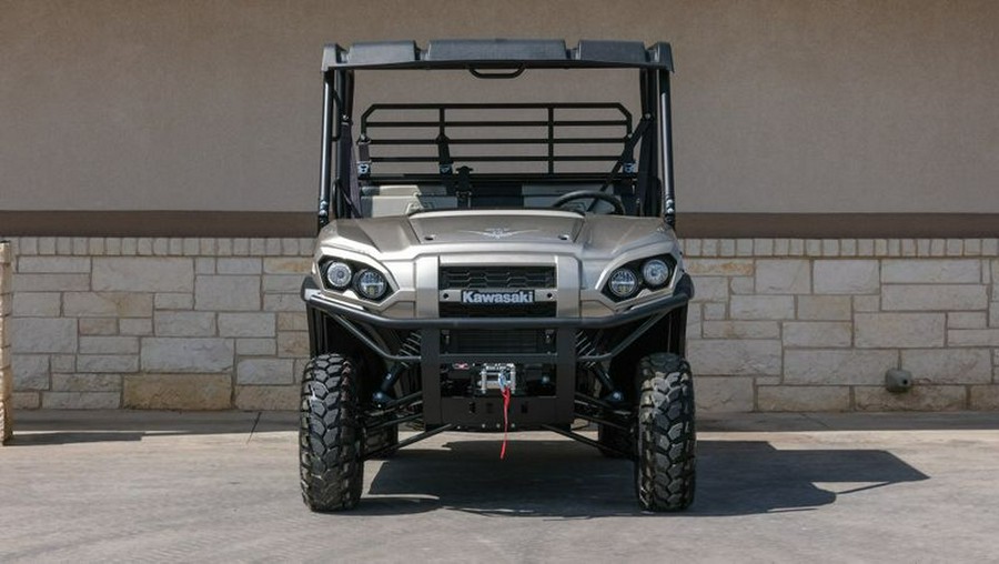 New 2024 KAWASAKI MULE PROFXT 1000 LE RANCH EDITION METALLIC TITANIUM