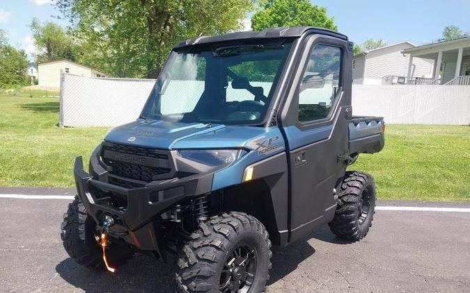 New 2025 POLARIS RANGER XP 1000 NORTHSTAR EDITION ULTIMATE BLUE SLATE METALLIC SMOKE