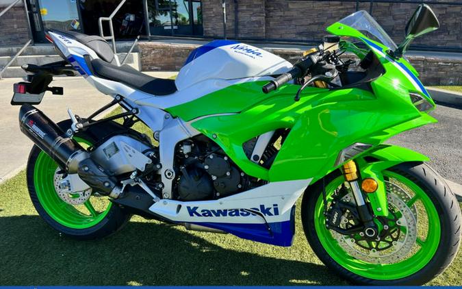 2024 Kawasaki Ninja® ZX™-6R 40th Anniversary Edition ABS