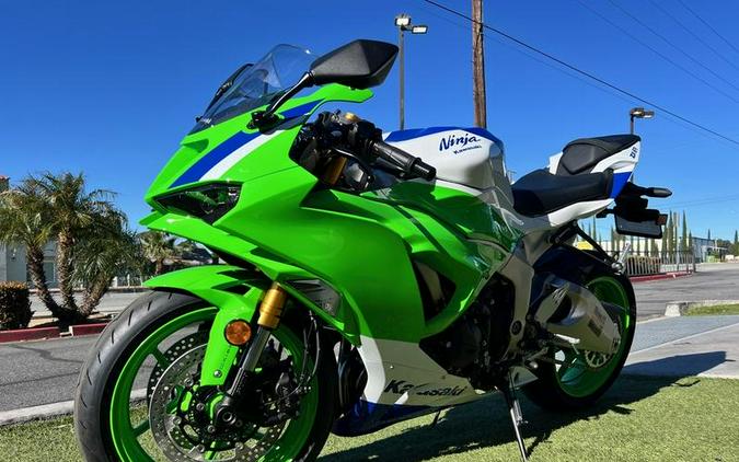 2024 Kawasaki Ninja® ZX™-6R 40th Anniversary Edition ABS