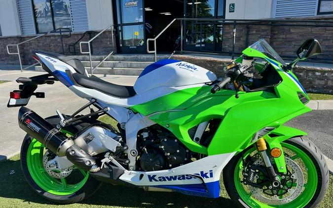 2024 Kawasaki Ninja® ZX™-6R 40th Anniversary Edition ABS