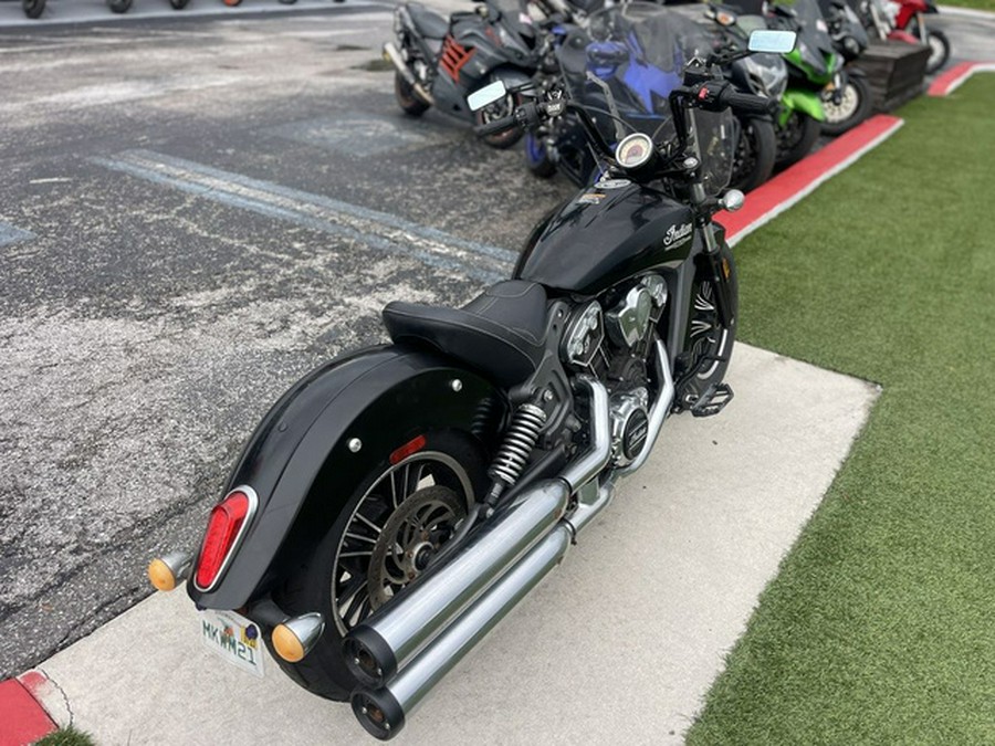 2016 Indian Scout Thunder Black